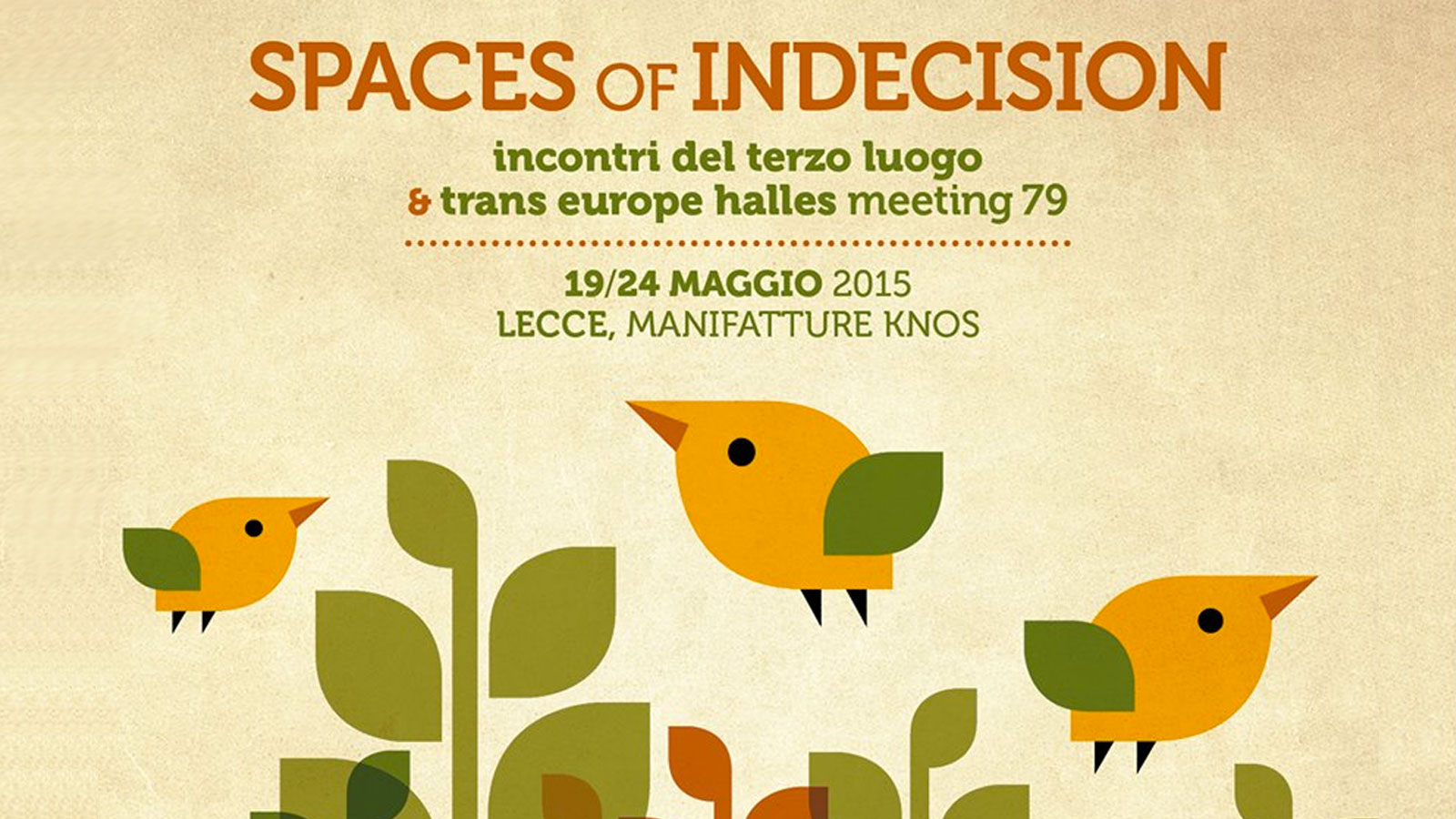 Spaces of Indecision alle Manifatture Knos di Lecce
