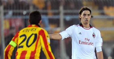 Immagine d'archivio Lecce-Milan 1-1: il tabellino