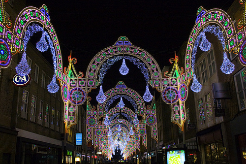 Immagine d'archivio Luminarie De Cagna": si aggiudicano il premio ex aequo alla "Falla Sueca" in Spa