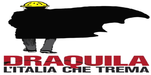 La locandina del film della Guzzanti Draquila - L'Italia che trema