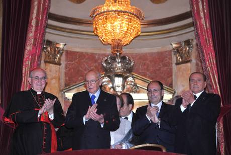 Immagine d'archivio 150 anni Unità d'Italia- Napolitano: "Serve nuovo cemento unitario". Solo 5 legh