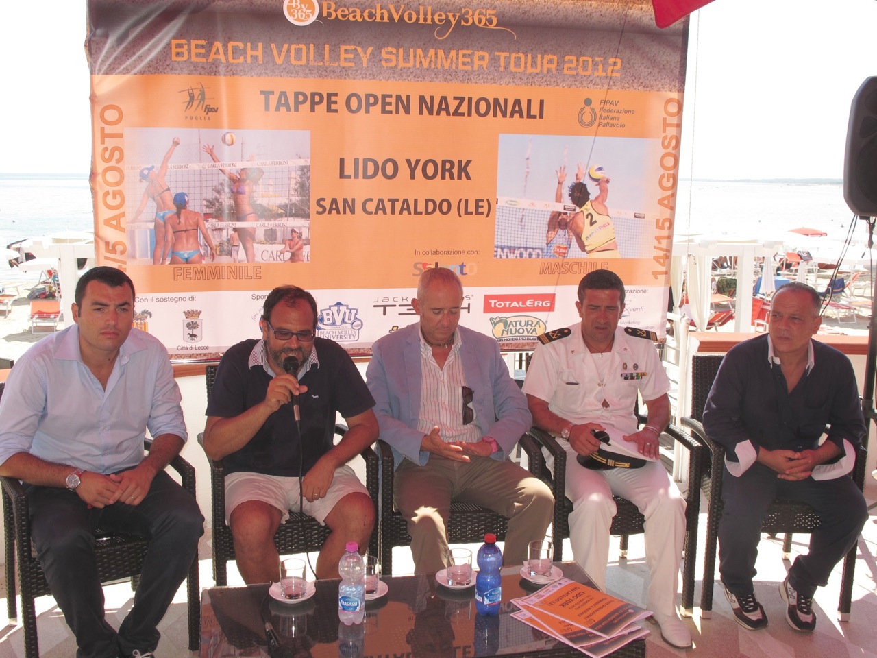 4 e 5 agosto 2012: Salento d'Amare a San Cataldo per il Beach Volley Summer Tour