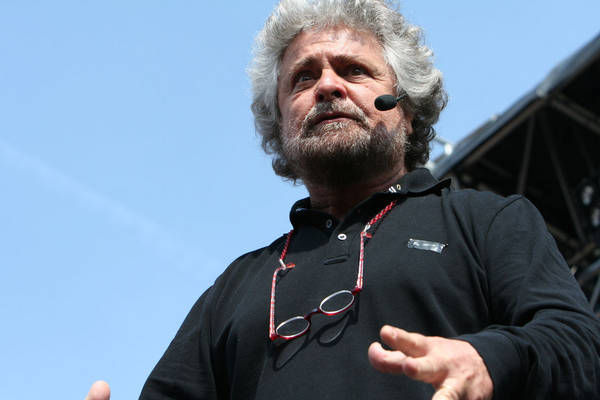 Immagine d'archivio Beppe Grillo fa tappa a Nardò: l'appuntamento questa sera alle 21.30
