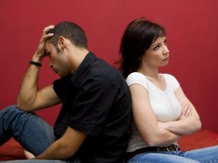 Immagine d'archivio Coppie troppo "litigiose"? Un difetto che si impara da piccoli
