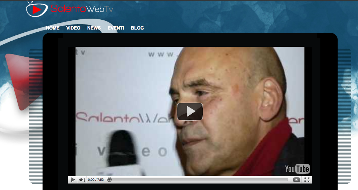 Benvenuti nella nuova Home Page di SalentoWebTv nuova home