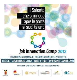 Job Innovation Camp 2012: il programma Job Innovation Camp 2012: il programma