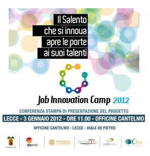 Job Innovation Camp 2012: il programma