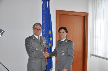 Lecce, è Laura Patriarca il nuovo comandante della Guardia di Finanza