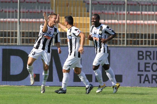 Lecce-Udinese 0-2: il tabellino