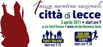 Mezza Maratona nazionale: domenica sarà la prima made in Lecce 