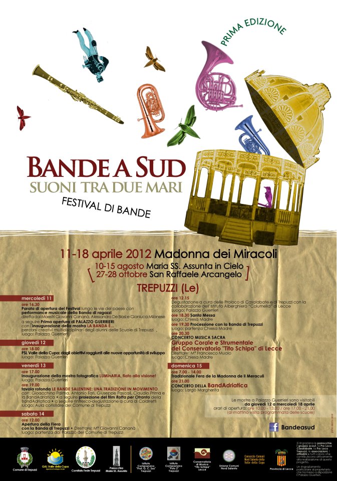 Bande a Sud, il Festival di bande: il programma