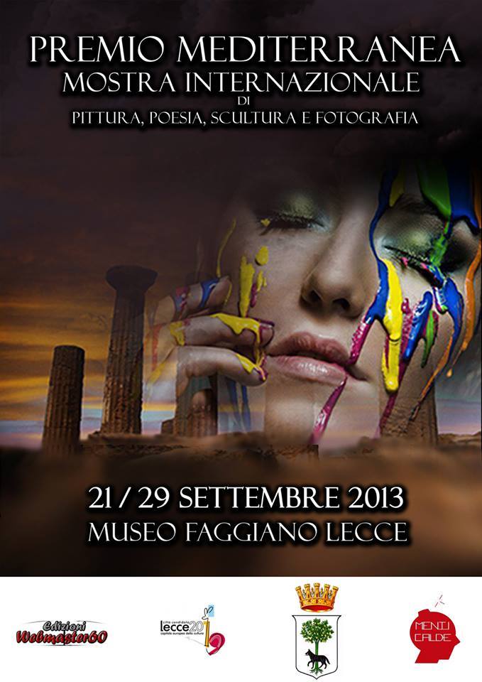 "Mediterranea" dal 21 al 29 settembre al Museo Faggiano di Lecce "Mediterranea" dal 21 al 29 settembre al Museo Faggiano di Lecce