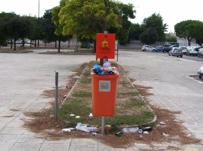 DogToilet "a misura di animale": i Giovani democratici denunciano il degrado a Lecce DogToilet a Lecce