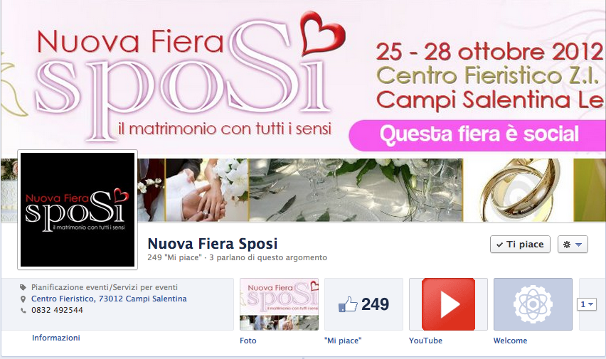 Nuova Fiera Sposi: una fiera Social Nuova Fiera Sposi: una fiera Social