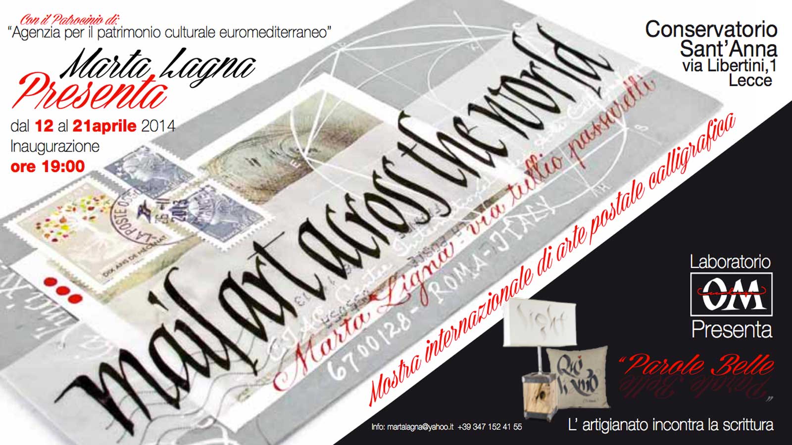 Mail art across the world: 12 aprile all'Ex Conservatorio Sant'Anna