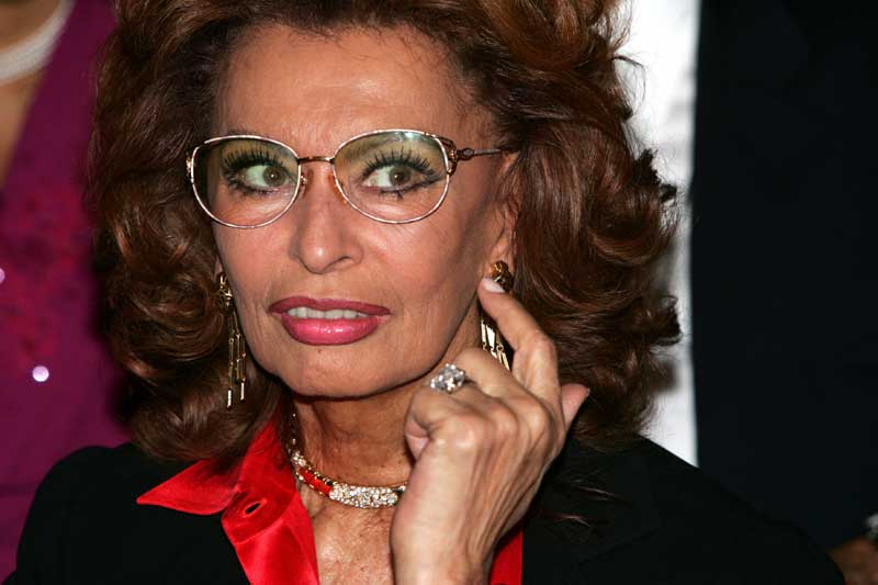 Sofia Loren al 42° Premio Barocco Sofia Loren
