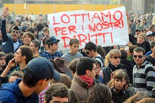 protesta studenti