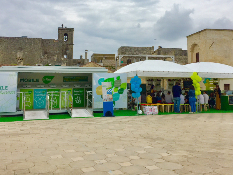 L'Ecomobile in tour di #ARO7LE fa tappa a Scorrano