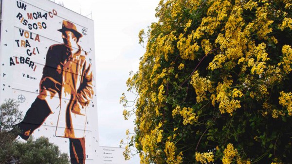 Arte Contemporanea a Lecce: un murales dedicato a Vittorio Bodini