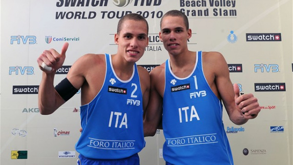 Campionato italiano di beach volley: tappa a Benevento per i gemelli Ingrosso