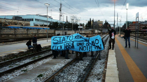 NO TAV: A Lecce i manifestanti  in stazione 