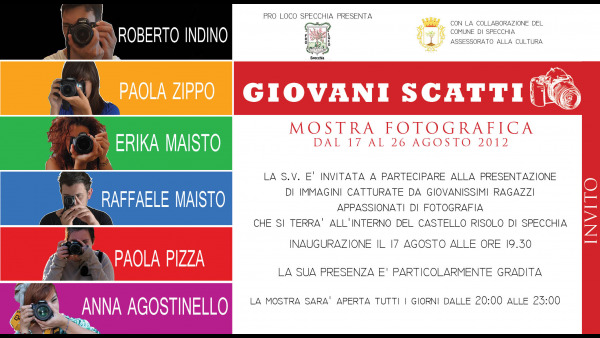 "Giovani scatti" a Specchia: giovanissimi fotografi presentano le immagini della