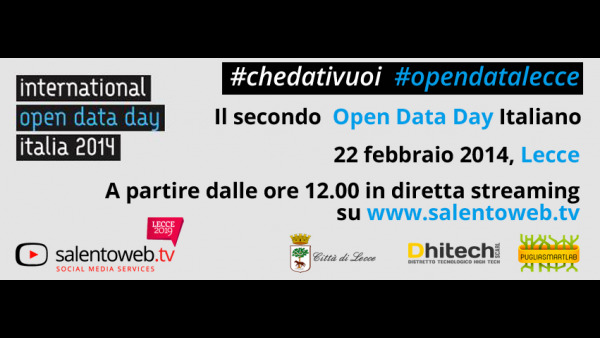 Open Data Lecce presenta #chedativuoi: partecipare per conoscere... e condivider