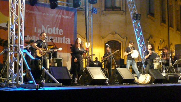 palco di lecce notte della taranta