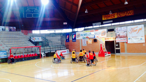 Lupiae Team Salento: la squadra salentina di basket in carrozina