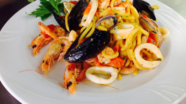 Chitarrine ai frutti di mare