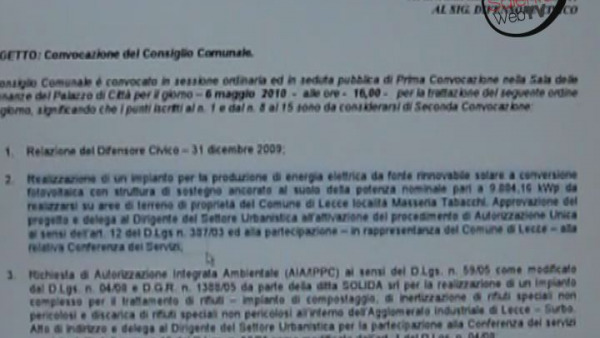 Mega parco fotovoltaico? Domani se ne discute in Consiglio