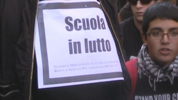 Manifestazione studenti Lecce