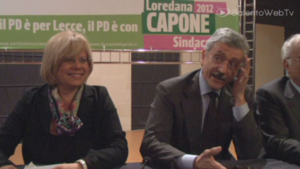 Massimo D'Alema a Lecce: "Qui siamo competitivi, non vogliamo solo partecipare"