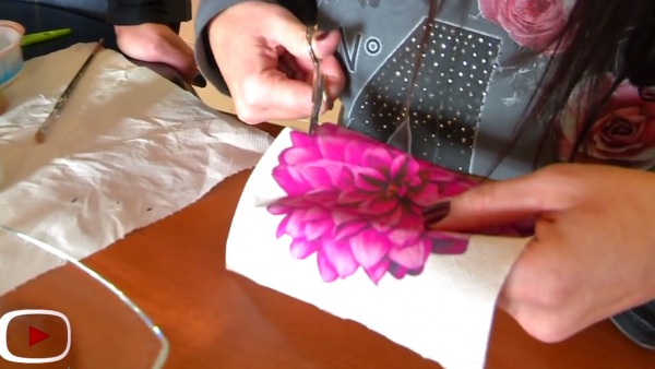 decoupage con i Fiori di Bach