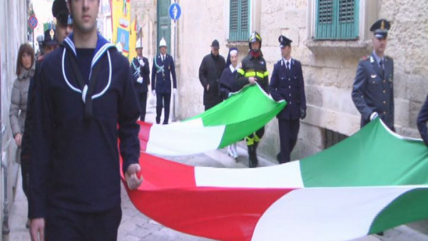 Il Salento in marcia "tricolore" per i 150 anni dell'Unità d'Italia