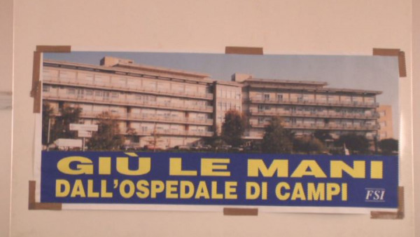 Giu le mani dall'ospedale di Campi Salentina