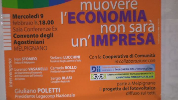 Melpignano per una Comunità Cooperativa