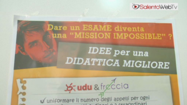 Università del Salento: Udu si mobilita per una "didattica migliore" e avvia la 