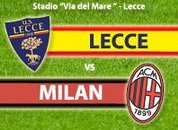 Lecce 3 Milan 4: il tabellino