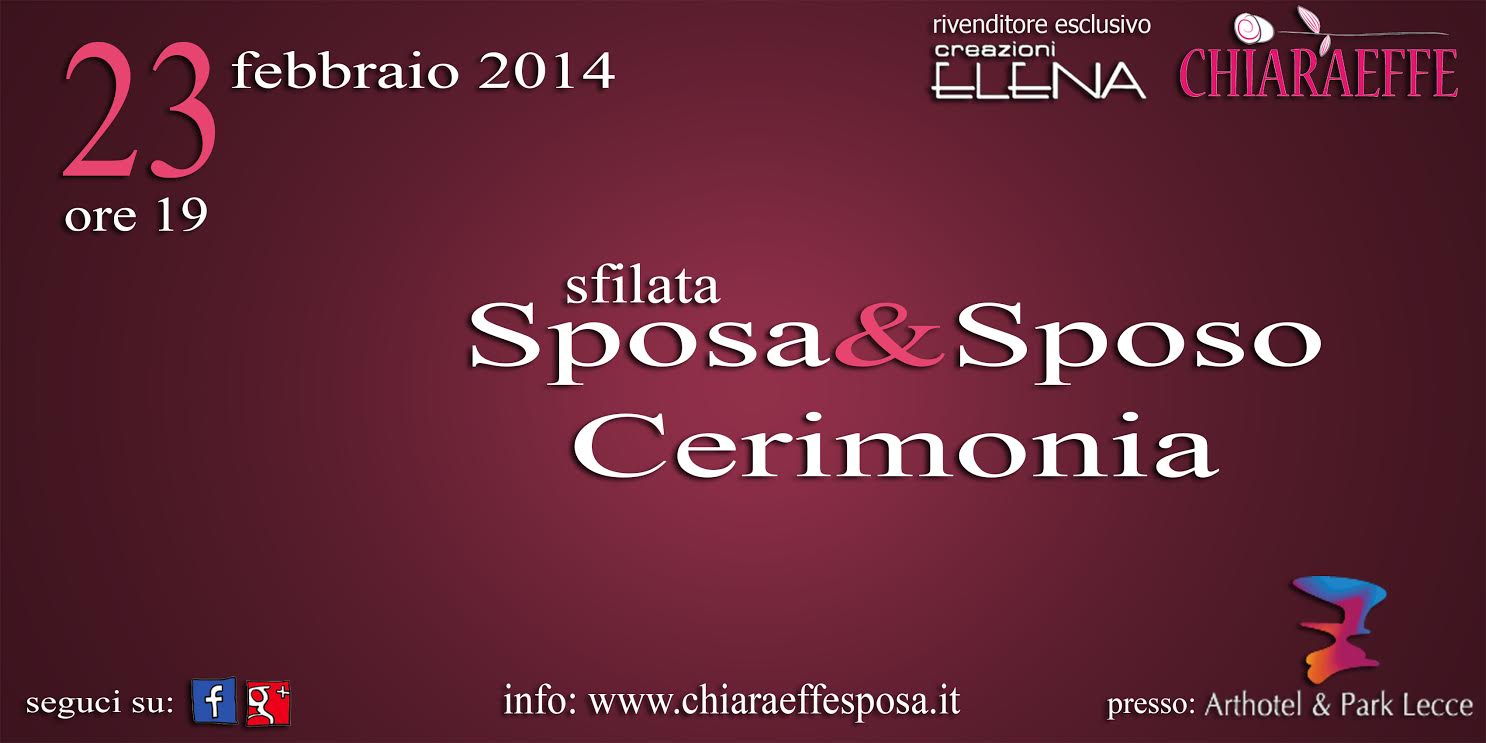 Creazioni Elena: la moda sposa in passerella Creazioni Elena: la moda sposa in passerella