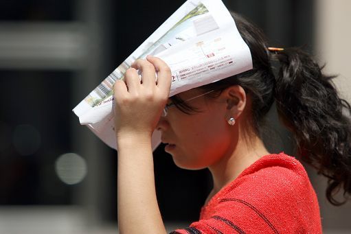 La Puglia avvolta dall'afa