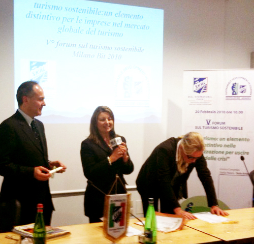Stefania Mandurino, commissario Apt di Lecce, alla Bit di Milano L'APT di Lecce premiata alla Bit di Milano