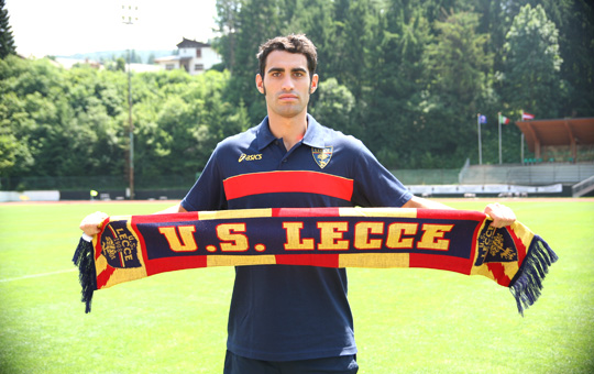 Davide Brivio, difensore U.S. Lecce Brivio stregato da Olivera: "E' davvero forte"