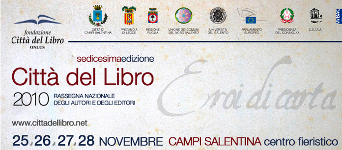 SalentoWebTv alla Città del Libro 2010 città del libro
