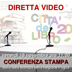 Venerdì 18 novembre presentazione ufficiale del programma di Città del Libro Venerdì 18 novembre presentazione ufficiale del programma di Città del Libro