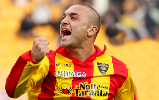 Daniele Corvia, attaccante U.S. Lecce Corvia si sbilancia: "Il Milan? Un bene affrontarlo nella prima partita"