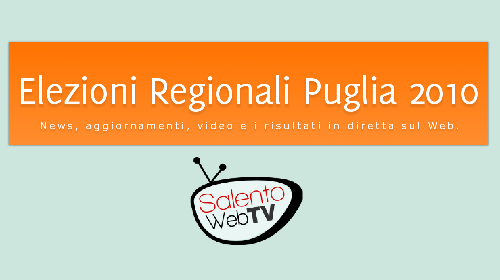 Elezioni regionali Puglia: sito in allestimento Elezioni regionali Puglia