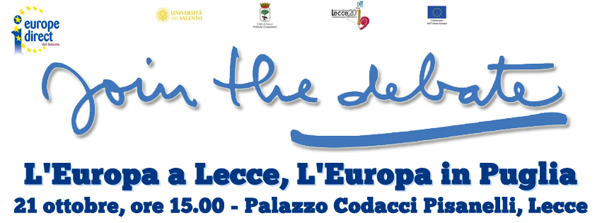 Europe Direct del Salento presenta "L'Europa a Lecce, L'Europa in Puglia"