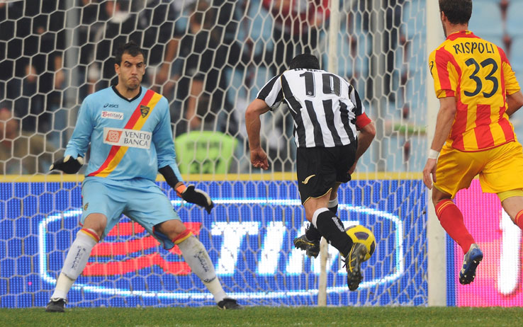 Antonio Rosati, portiere U.S. Lecce Le pagelle di Udinese-Lecce