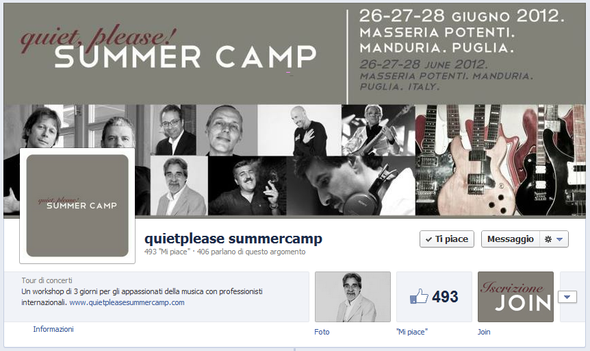 Dal 26 al 28 giugno a Manduria: Quiet, Please! Summer Camp